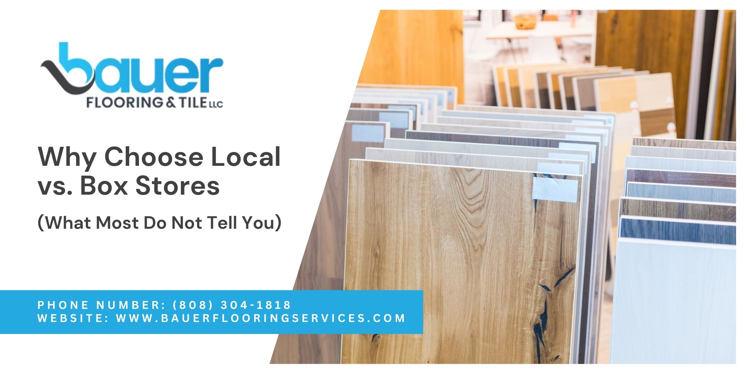 Local Flooring vs Big Box Stores